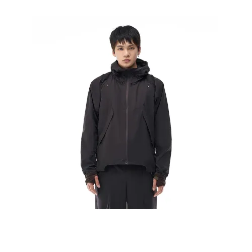 YAUSYE Куртки Пальто Мужской Кофе