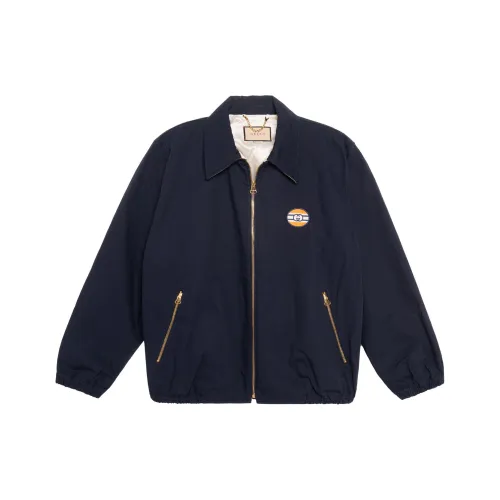 GUCCI Куртки и Пальто Мужской Синий