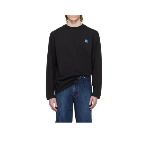 ADER ERROR Черная мужская футболка