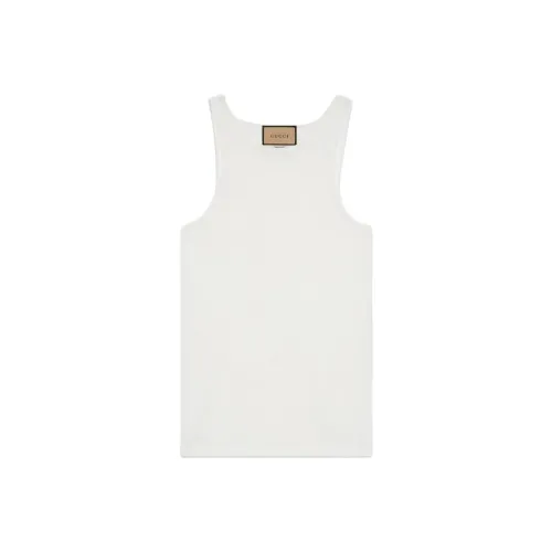 GUCCI Белый Мужской Топы без рукавов