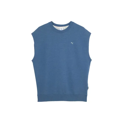 PUMA Navy Series Майка Унисекс Космический Синий