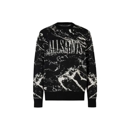 ALLSAINTS Мужские черные свитеры