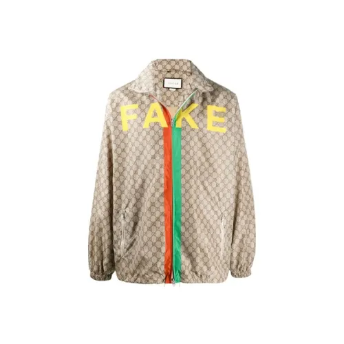 GUCCI Куртки и Пальто Мужской Коричневый