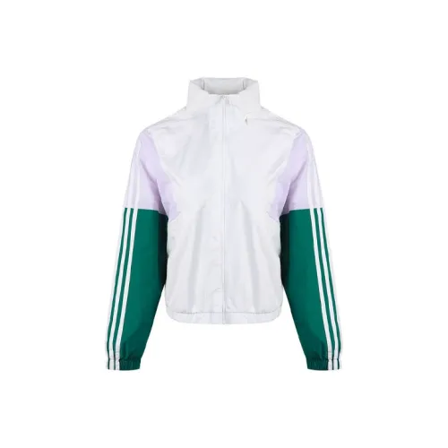 ADIDAS NEO Белый/Лесной зеленый Женские Куртки