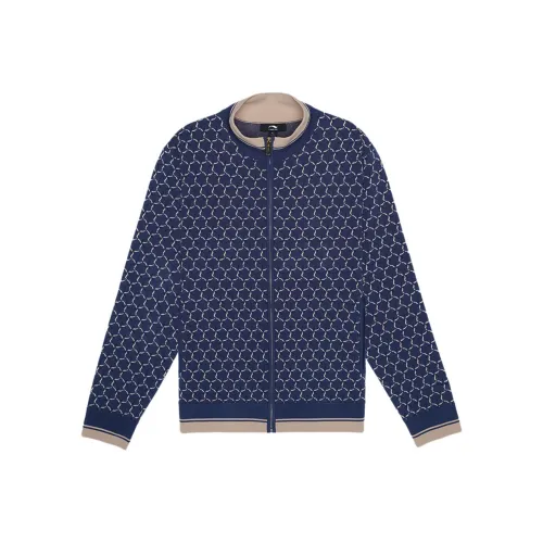 LI NING 1990 Трикотаж Мужской Темно-Прусский Синий