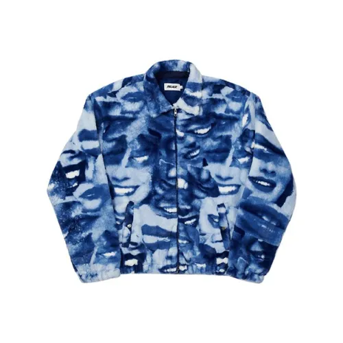 Дворцово-синие унисекс куртки