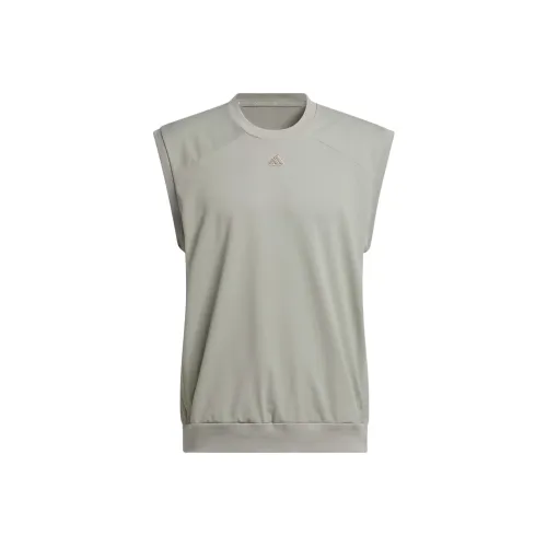 Adidas Майка Мужская Серого цвета