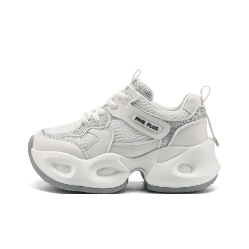 FIVE PLUS Slip-resistant Abrasion-resistant Low Top Footwear Women's