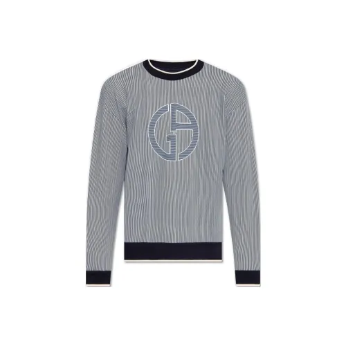 GIORGIO ARMANI Серые Мужские Свитера