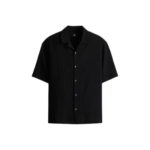 H&M Мужские Черные Рубашки