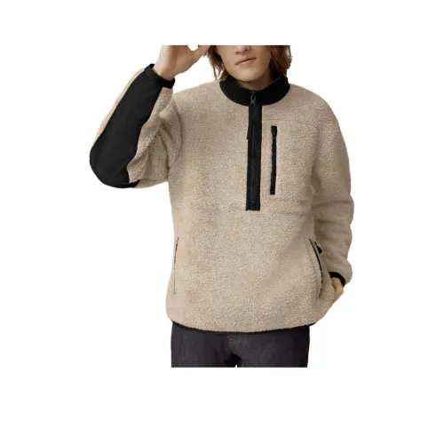 Canada Goose Кашемировый свитер мужской светлый рыжевато-коричневый