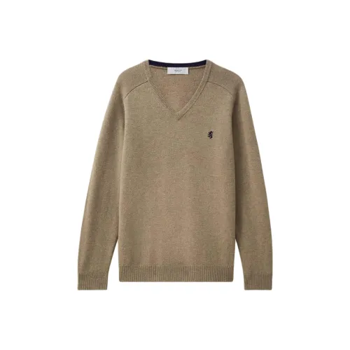PRINGLE OF SCOTLAND FW24 Свитер Мужской Хаки