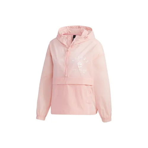 Adidas Розовые Женские Куртки