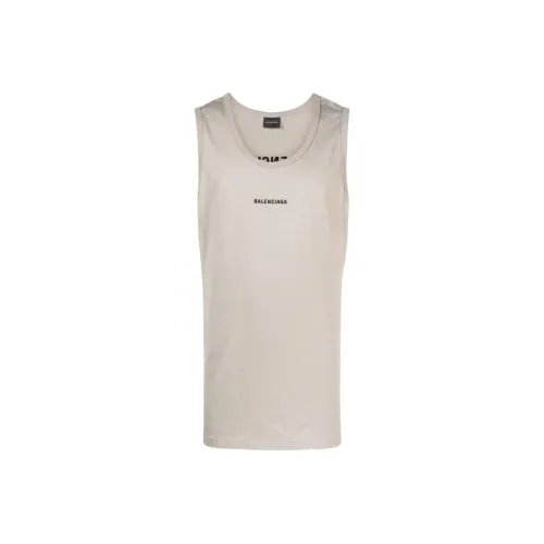 Balenciaga Светло-серые Мужские Майки