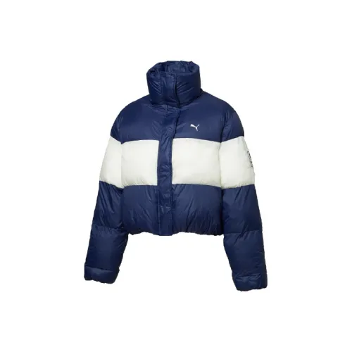 PUMA Твидовый синий Женские Куртки