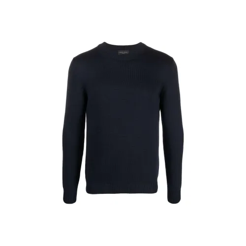 ROBERTO COLLINA Черные Мужские Свитера