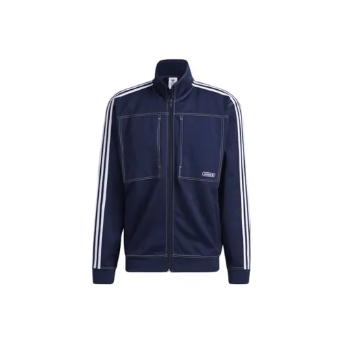 Adidas Originals 3 Stripes Куртка Men's College Темно-синий