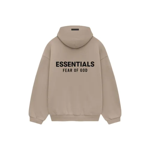 Fear of God ESSENTIALS Пустыня Золотисто-коричневый/Пустыня Песочный Мужские Толстовки