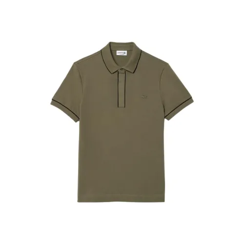 LACOSTE Collaboration Khaki Мужская Поло