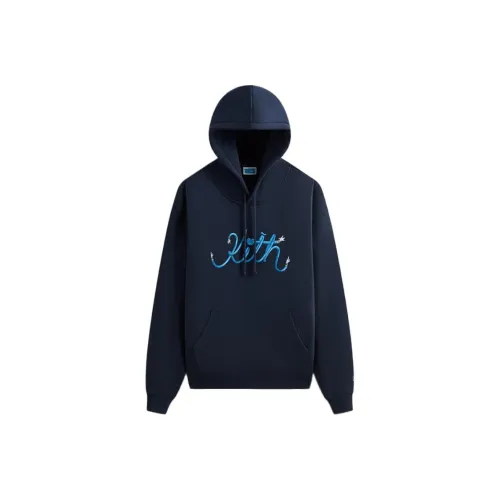 KITH x Disney FW24 Дональд Дак Arms Винтаж Nelson Свитшот Мужской Ночное время