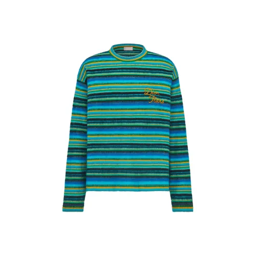 DIOR Tears Зеленый Мужской Трикотаж