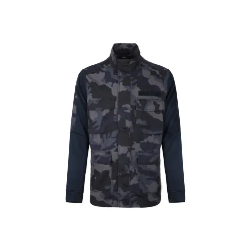 Nike Черный камуфляж Мужские куртки