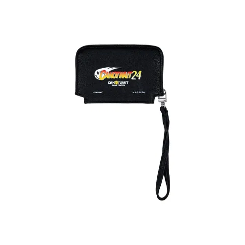 CANOTWAIT_ PU (полиуретан) Комбо Сумка Клатч Унисекс Черный