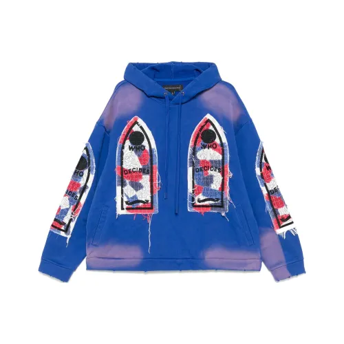 Who Decides War Толстовка Мужская Sapphire Blue