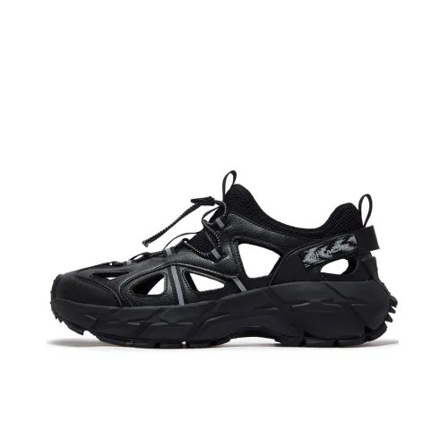 361° Противоскользящий Износостойкий Легкий Горная Обувь Мужской Обсидиан Черный