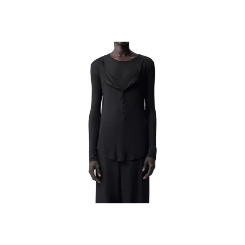 Ann Demeulemeester Черный Мужской Трикотаж