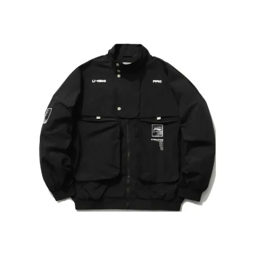 LINING Sports Fashion Collection Черные Мужские Куртки