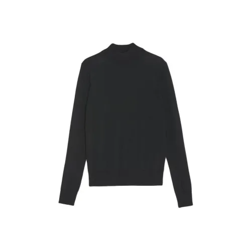 Sandro Мужские черные свитеры