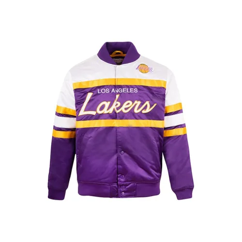 Mitchell Ness Фиолетовые Унисекс Куртки
