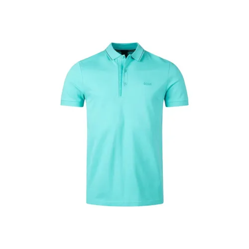 Hugo Boss Зеленая Мужская Поло