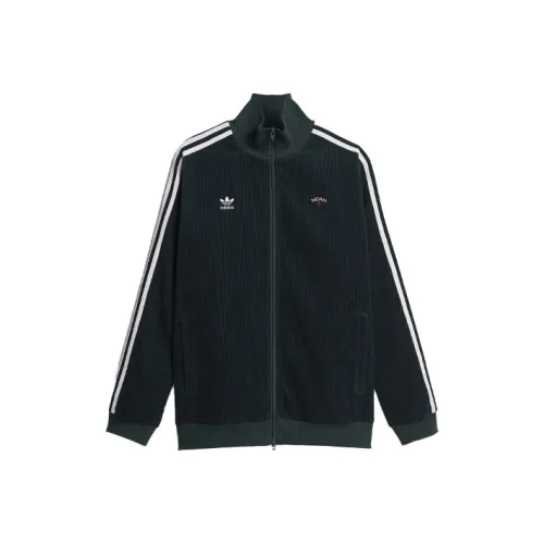 Adidas Originals Cord Track Top x Noah Зеленый Ночной Время Мужские Куртки