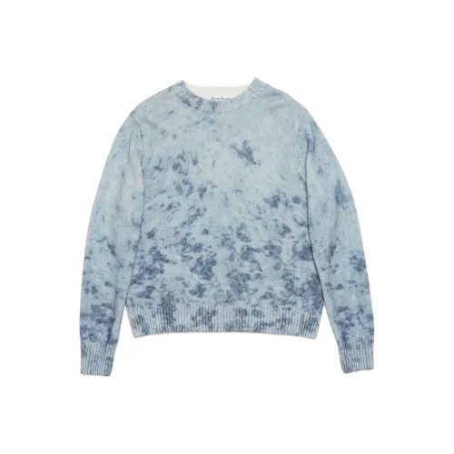 Acne Studios 2024 Autumn Winter Collection Трикотаж Мужской Морской Синий