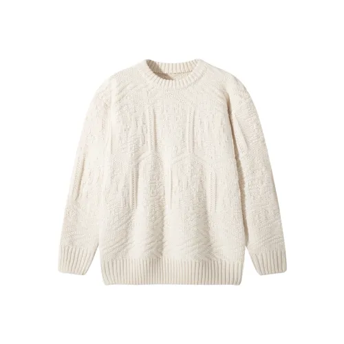 Lilbetter Ecru Men's Knitted Fabric Lilbetter Экрю Мужской Трикотаж