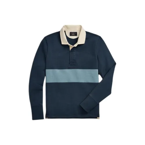 Double RL Поло Мужское Синее