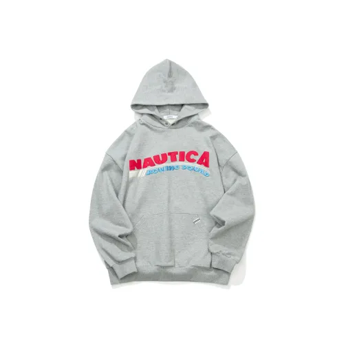 Nautica White Sail Длинный рукав Свитшот Унисекс