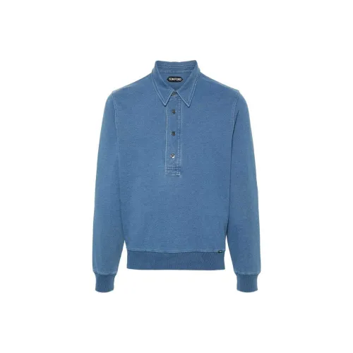 TOM FORD SS24 Трикотаж Мужской Индиго