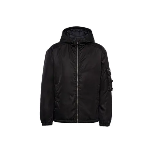 PRADA RE Нейлон Куртки и Пальто Мужской Черный
