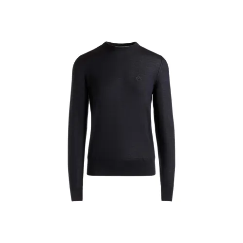 BALLY Adrien Brody Travel Collection FW24 Трикотаж Мужской Морской Синий