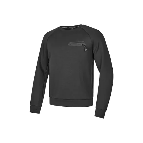 Skechers GOKNIT Толстовка Мужская Углеродно-черная