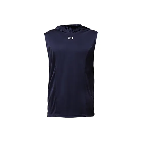 Under Armour Темно-синие Мужские Майки