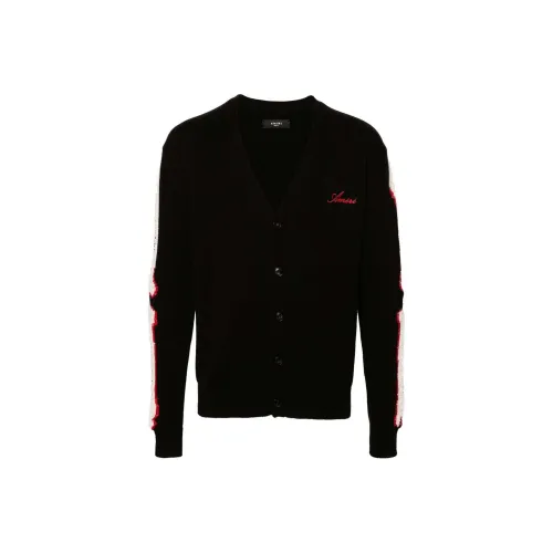 AMIRI Черный Мужской Трикотаж