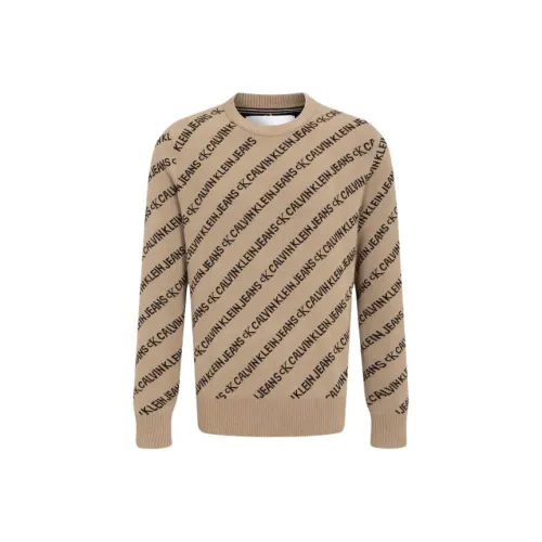Calvin Klein Khaki Мужские Свитера