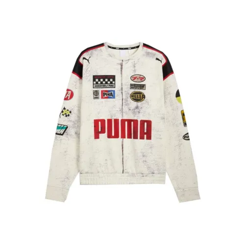 PUMA x A$AP ROCKY совместный бренд Модель Коллаборация SS24 Трикотаж Унисекс Теплый Белый