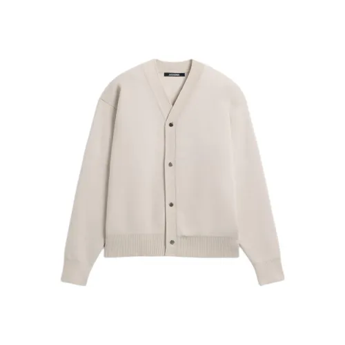 Jacquemus Светлый Бежевый/Светлый Бежевый Мужские Свитера