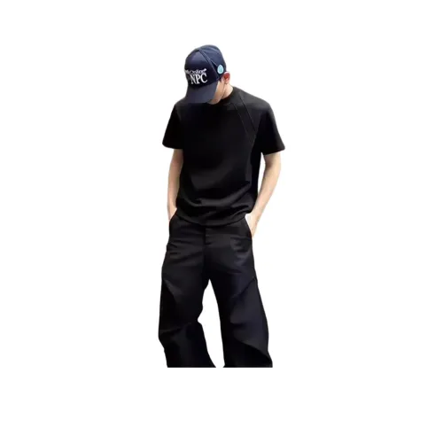 KVIV Черные Мужские T-Рубашки