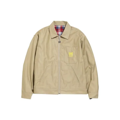 Needles X Awge Collaboration Хаки Мужские Куртки